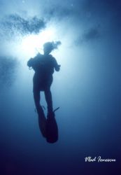 My beutiful model @ Blue Hole Dahab-Red Sea. No name u/w ... by Vlad Ionescu 